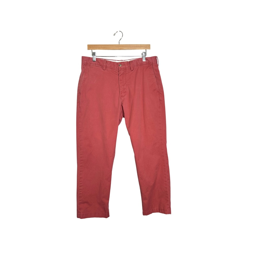 Polo Ralph Lauren Classic Fit Men's Pants Size 34 Burnt Orange Preppy